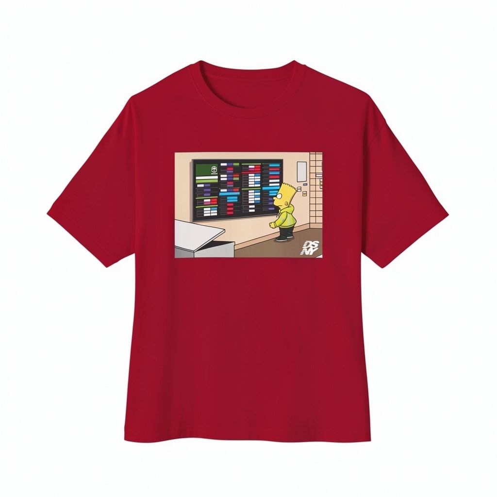 Kids Smartboard Bart T-Shirt