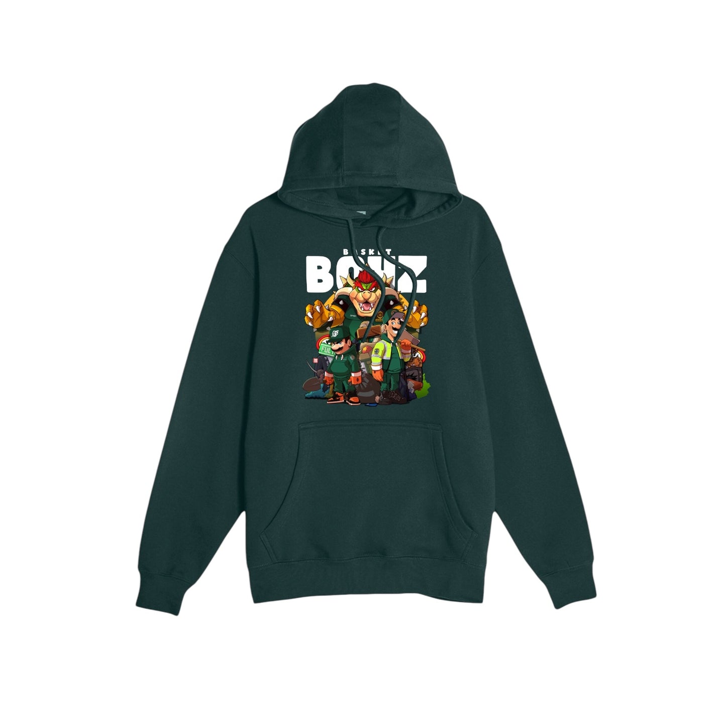 Basket Boyz Hoodie (Green)