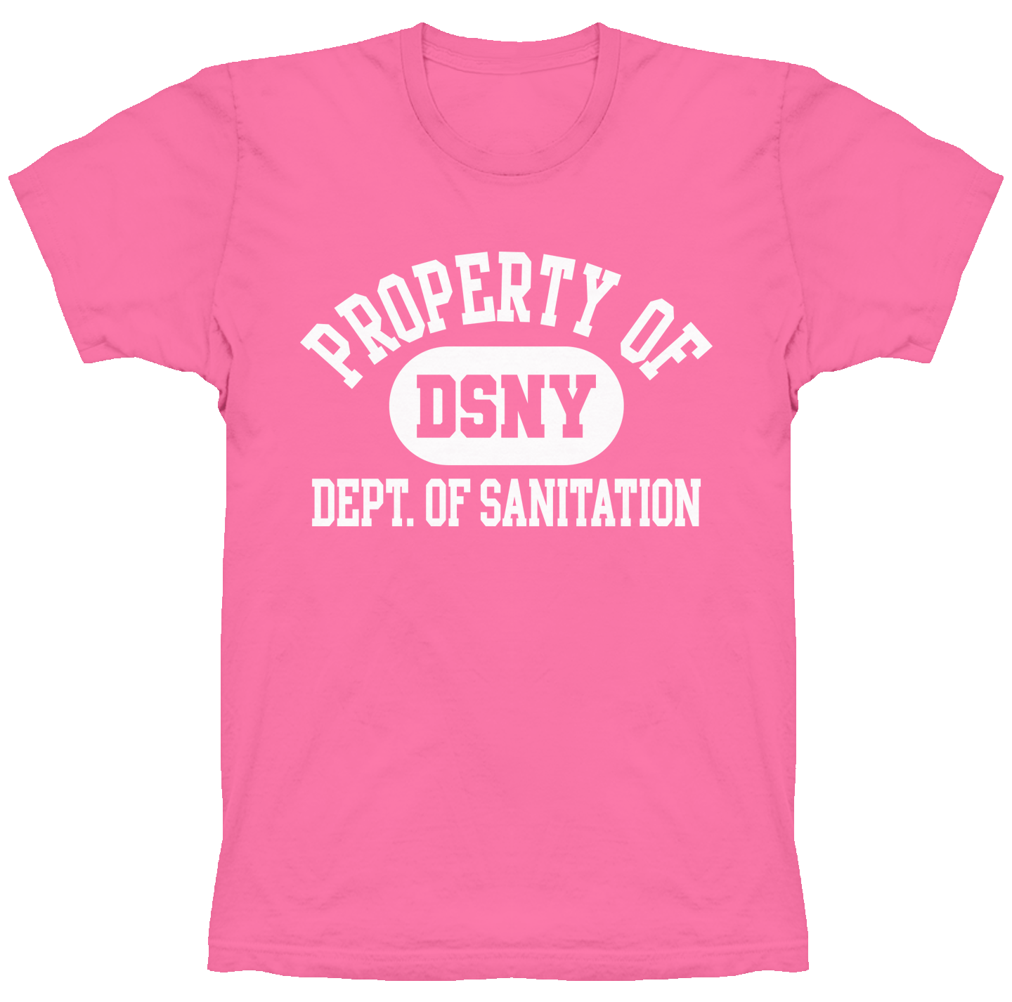 Property Of... | Pink w/ White