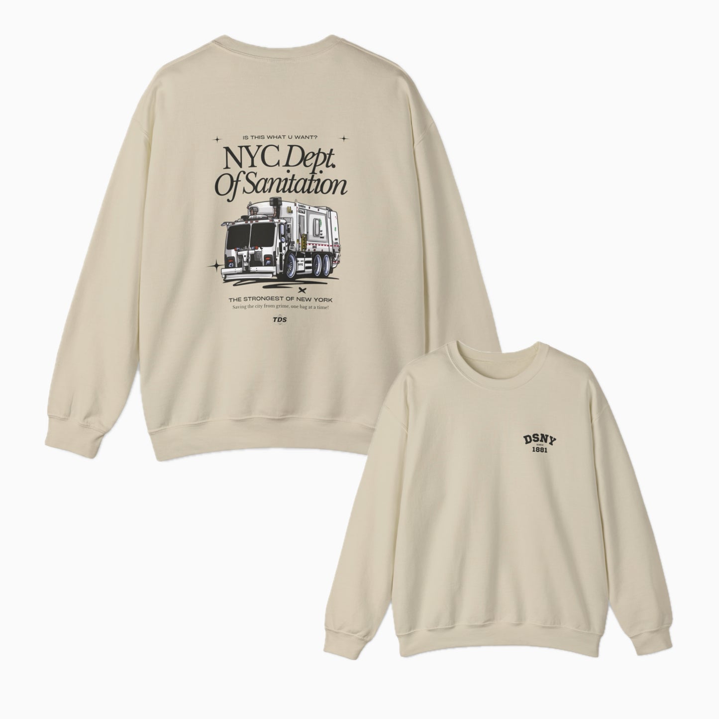 DSNY Since 1881 Crewneck (2 Colors)