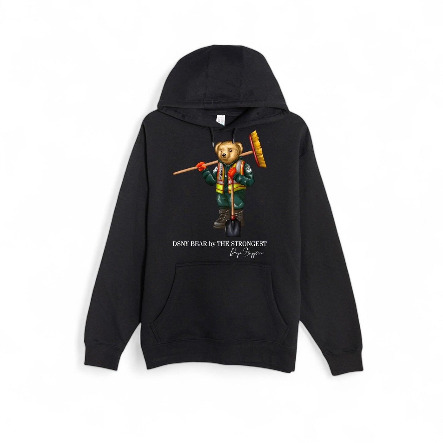 DSNY Bear Hoodie (Black)
