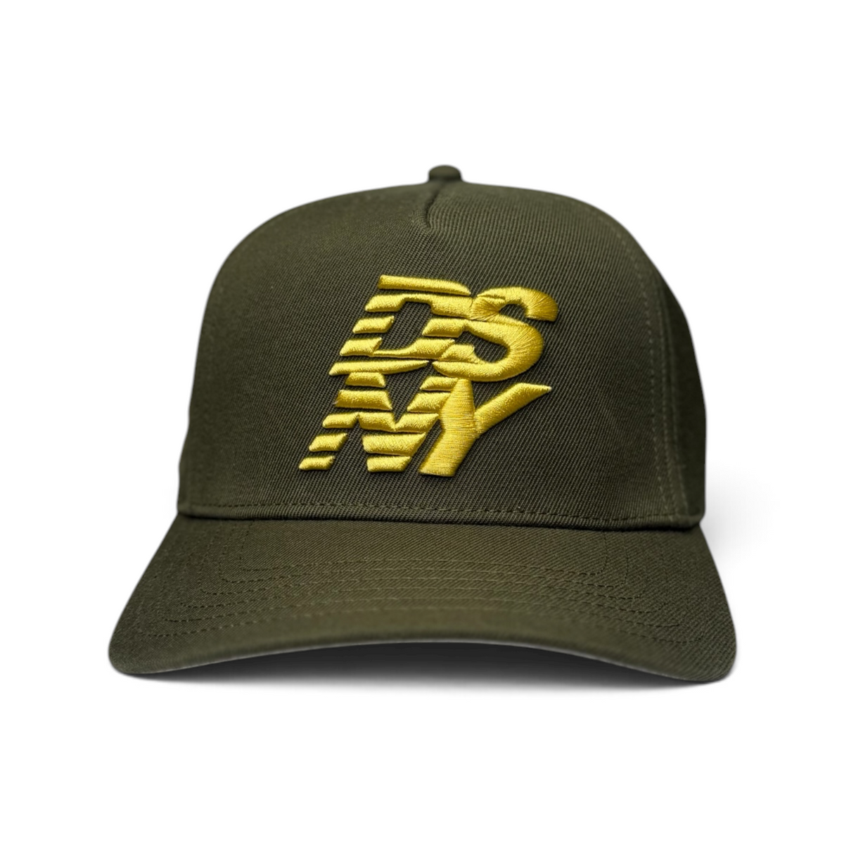 Stacked Logo Snapback (A-Frame)