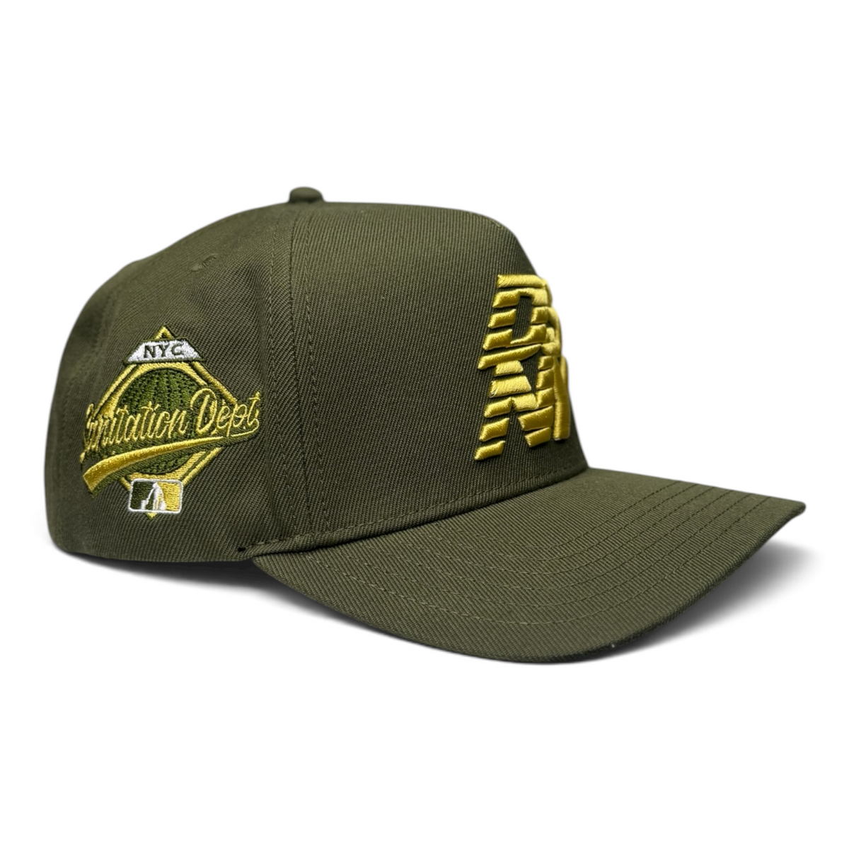 Stacked Logo Snapback (A-Frame)