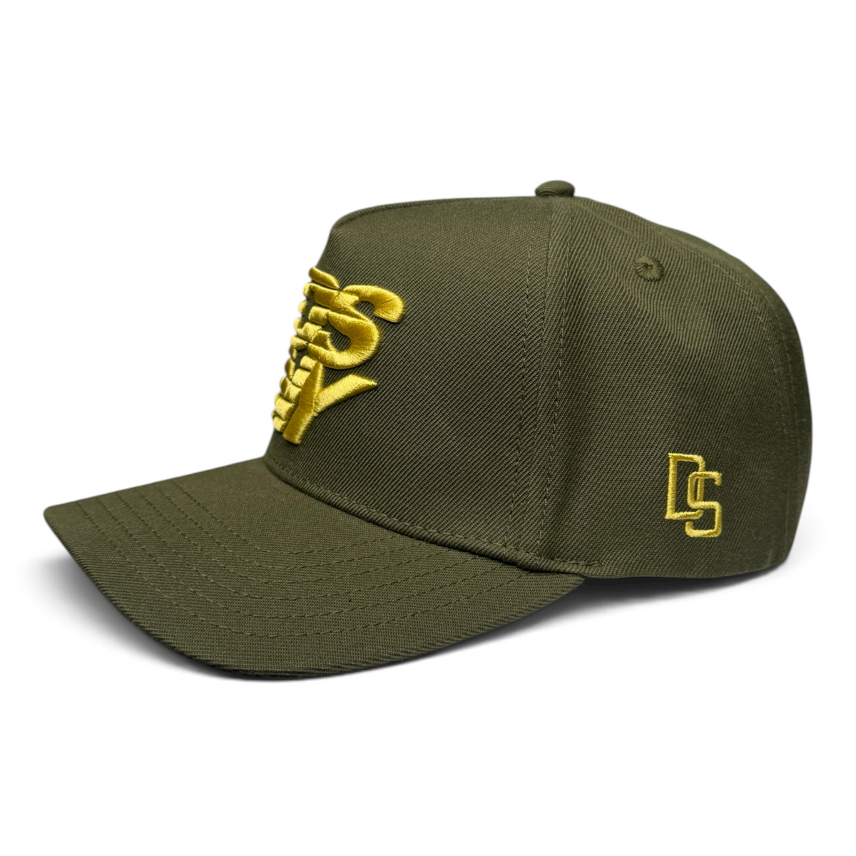 Stacked Logo Snapback (A-Frame)