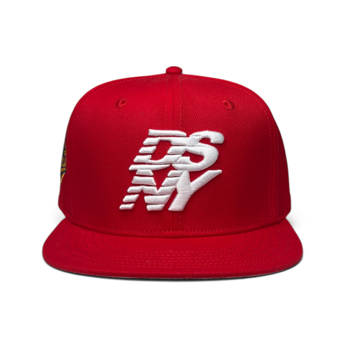 Stacked Logo SnapBack (Flat Brim)