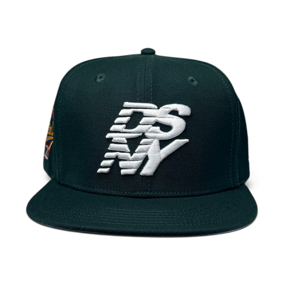 Stacked Logo SnapBack (Flat Brim)