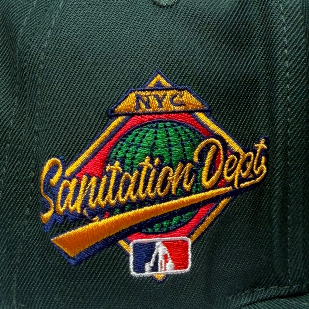 Stacked Logo SnapBack (Flat Brim)