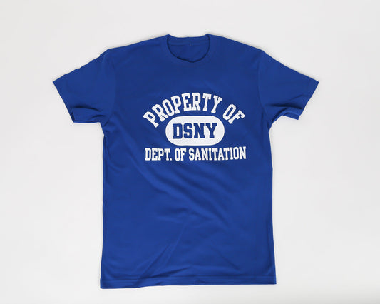 Property Of... | Royal Blue w/ White